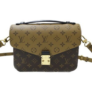 Louis Vuitton Pochette Metis Shoulder Bag Monogram Reverse Canvas